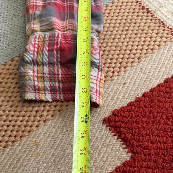 Greg Lauren Men's Multicolor Plaid Casual Button Down Shirt - Picture 8 of 8